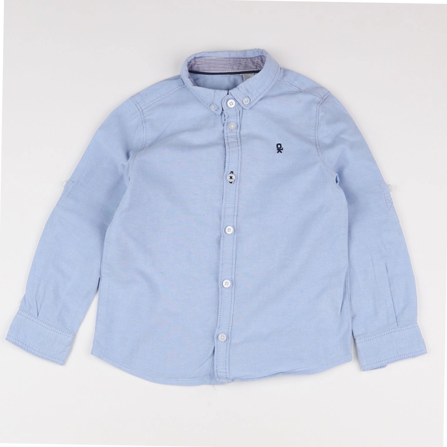 Okaidi - chemise bleu - 4 ans